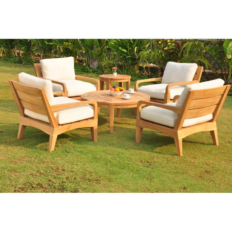Noida Outdoor 5 - Piece Conversation Set