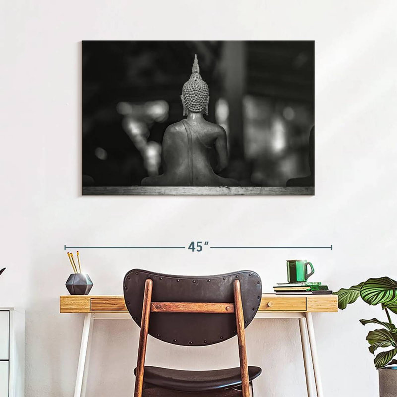 Adella Buddha Back, 26" H x 39" W