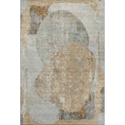 Premium Machine Washable Marasco AMF1635 Modern Rug