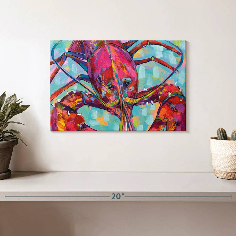Brampt Lilly Lobster III, 8" H x 12" W
