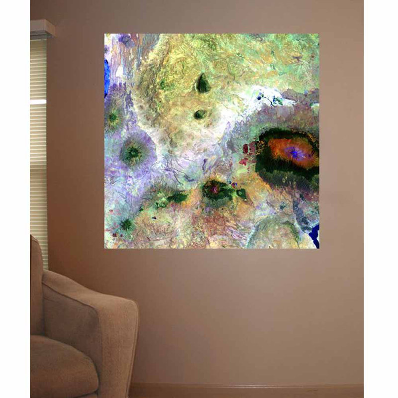Adhésif décoratif kilimandjaro, H 48 po x l 48 po