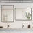 Aamya 32x24 Inch Rectangle Bathroom Vanity Mirror Hangs Horizontal Or Vertical (2 Pack)-1425073472