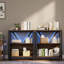 77.5cm H x 74.9cm W Metal Bookcase