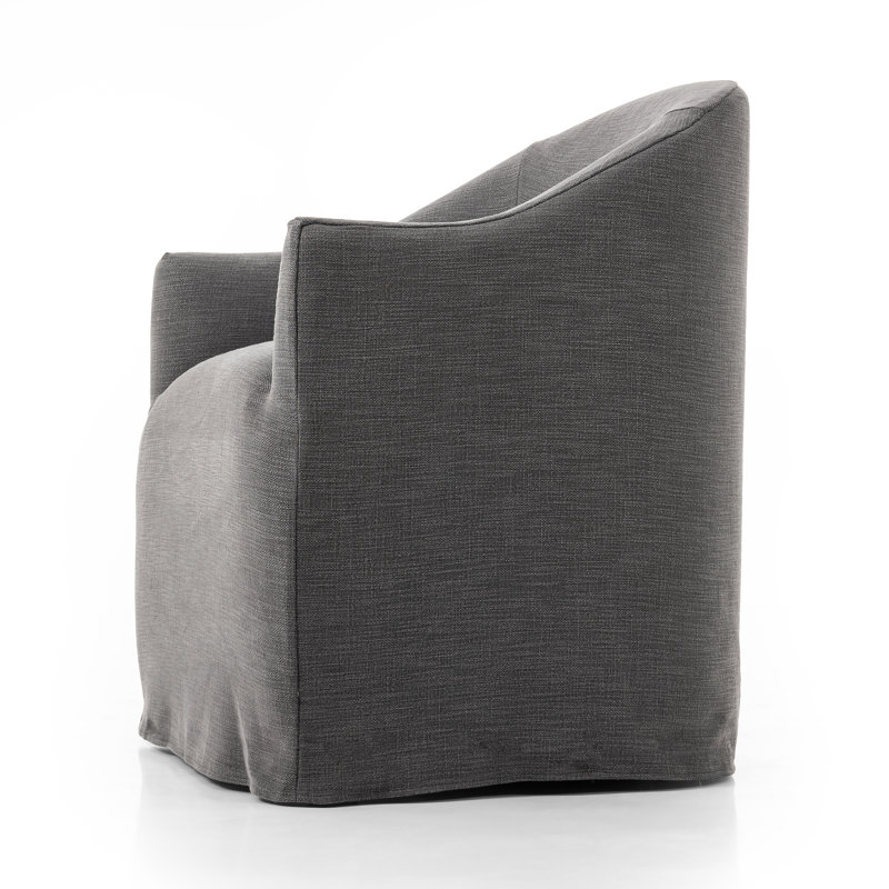 Cove Upholstered Arm Chair, Gray