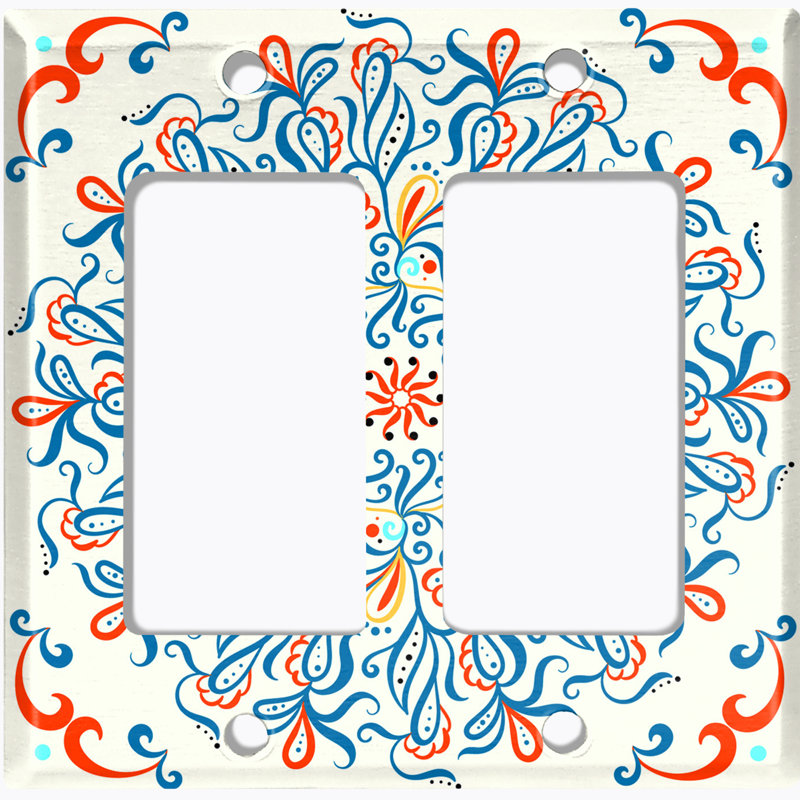 Plaque murale berçante 2 bandes Elegant Tile