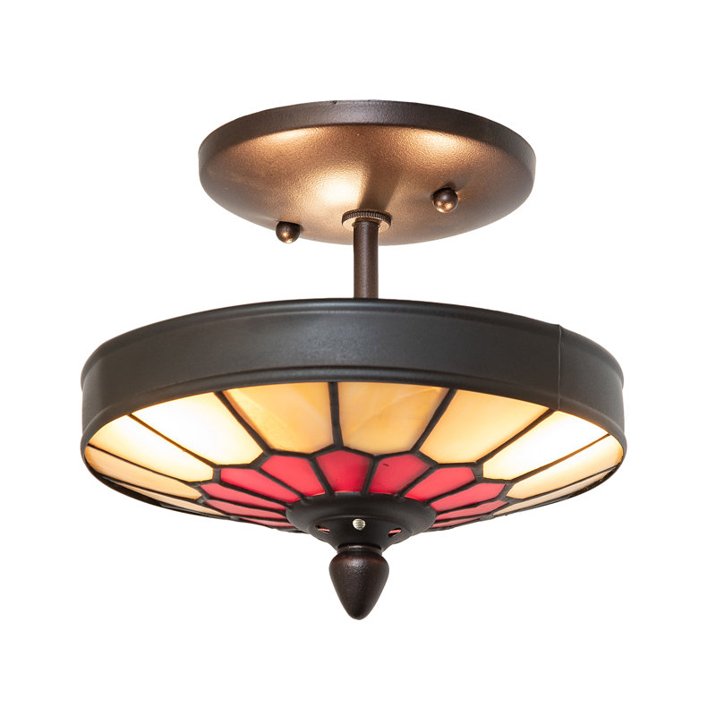 3 - Light Semi Flush Mount
