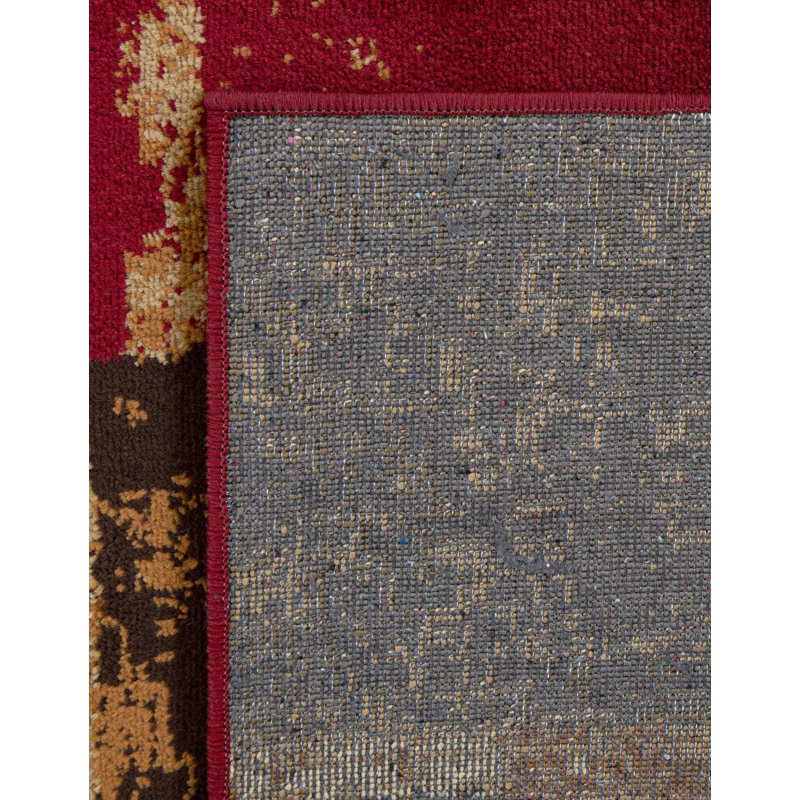 Adetomiwa Geometric Multi Area Rug, Rectangle 9' x 12'