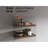 Floating Shelves, Dark Brown, 2 Shelves, 1.50" H-426119096
