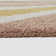 Tapis à poil long Amayas Sunshine Rainbow
