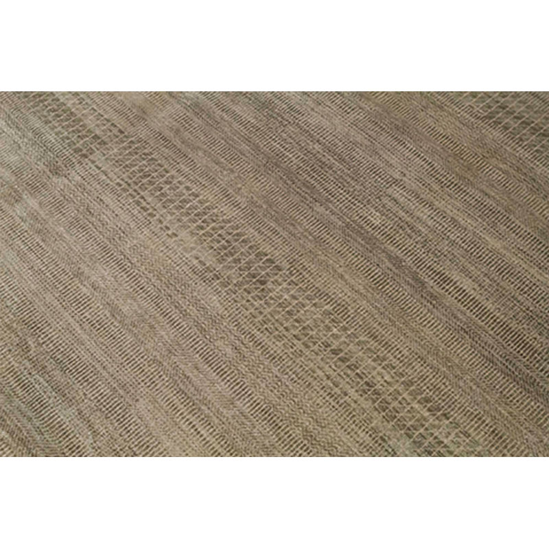 Tapis vert clair et doré de haute qualité noué à la main