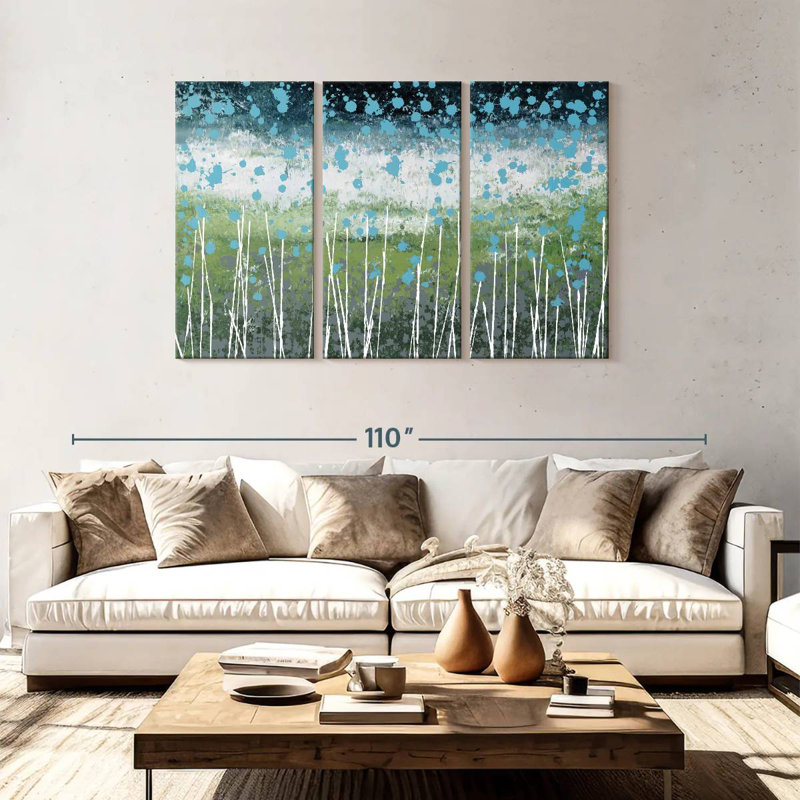 Avery Aqua Splash, 48" H x 74" W