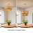 4 - Light 17.7"  Hand-Woven Rattan Drum Chandelier