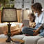 Ensemble de lampes de table traditionnelles Claresa-1298976228-1298976229