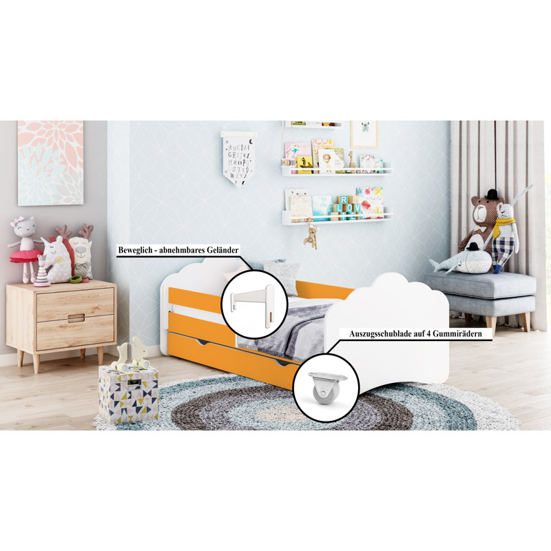 Middlewich Cabin Bed Themed Beds, Orange