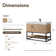 Alistair 42'' Single Bathroom Vanity with Engineered Stone Top