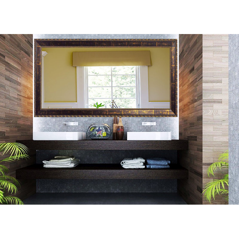 Miroir de salle de bain Arsh, H 36 po x l 61,5 po