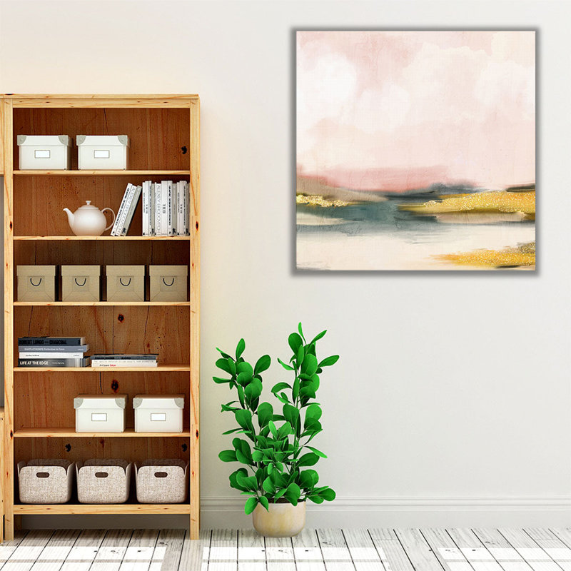 «Spring Sky Square 2», reproduction d'art sur toile, H 30 po x l 30 po