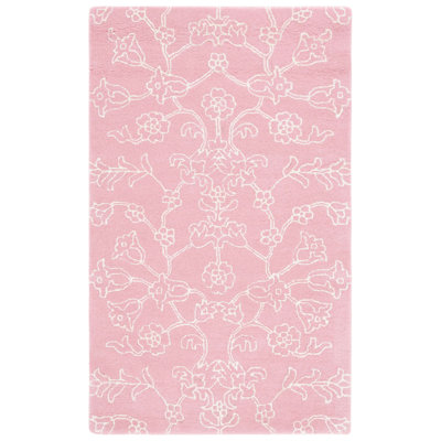 Tapis rose / ivoire Fifth Avenue 135