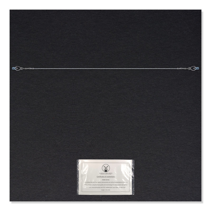 Serenity 2 - Painting Print on Canvas by Filippo Ioco, White, 16" H x 16" W x 2" D