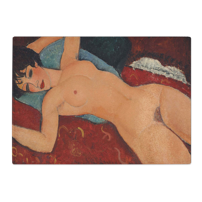 Nude Female Vol.1 by Amedeo Modigliani Chopping Board, 0.4cm H x 20cm W x 28.5cm L