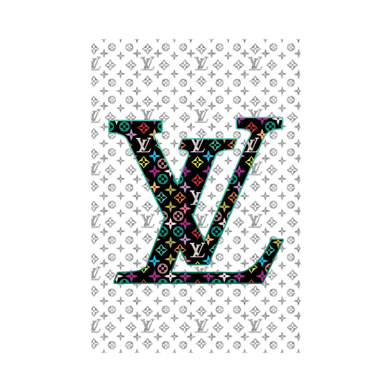 LV Fashion IV by Pomaikai Barron - Print on Canvas, No Framed, 30.48 cm H x 45.72 cm W