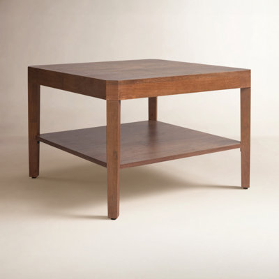 Ardentown Transitional Two-Tiered Square Coffee Table