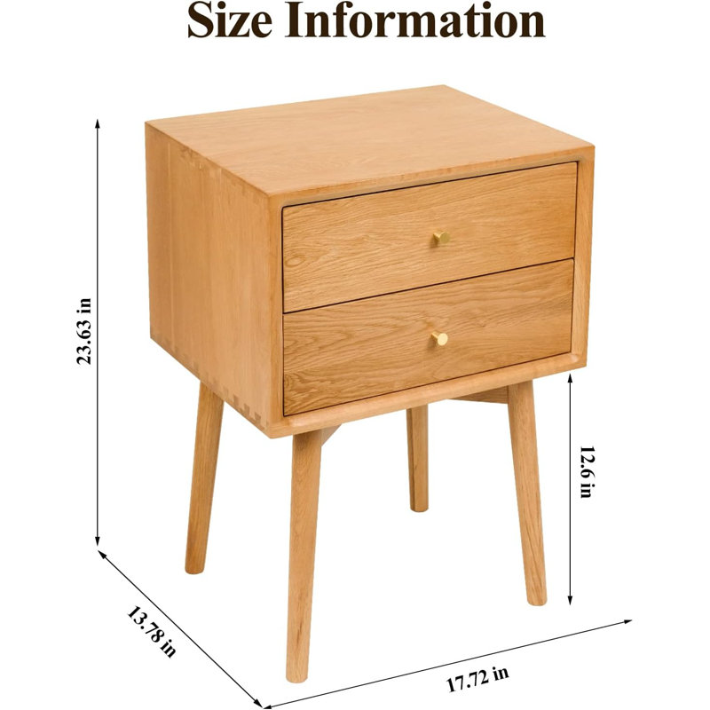 Table de chevet Midcentury Modern