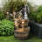 Ceionna Weather Resistant Cascade Fountain with Light