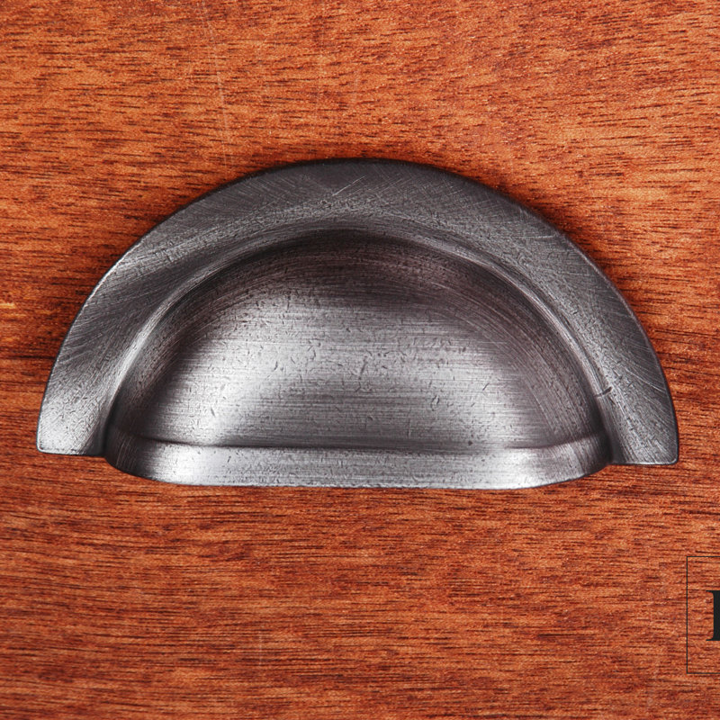 CF Series Cup/Bin Pull, Distressed Nickel