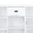 Pagan White High Gloss Finish Server