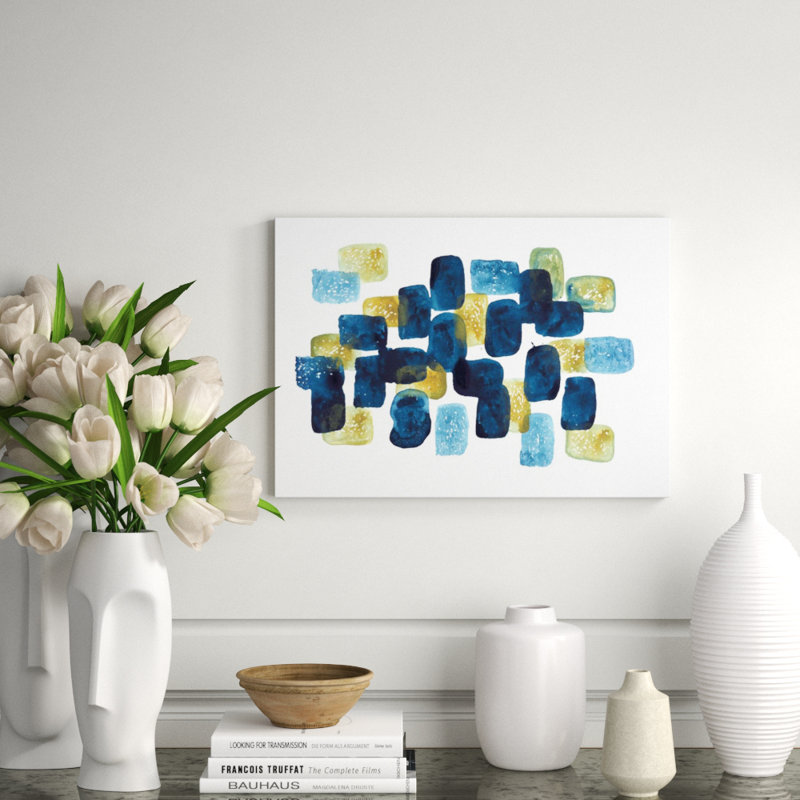 Urban Confetti II Print by Danielle Davis, Glass Coat, 26" H x 40" W x 1.5" D