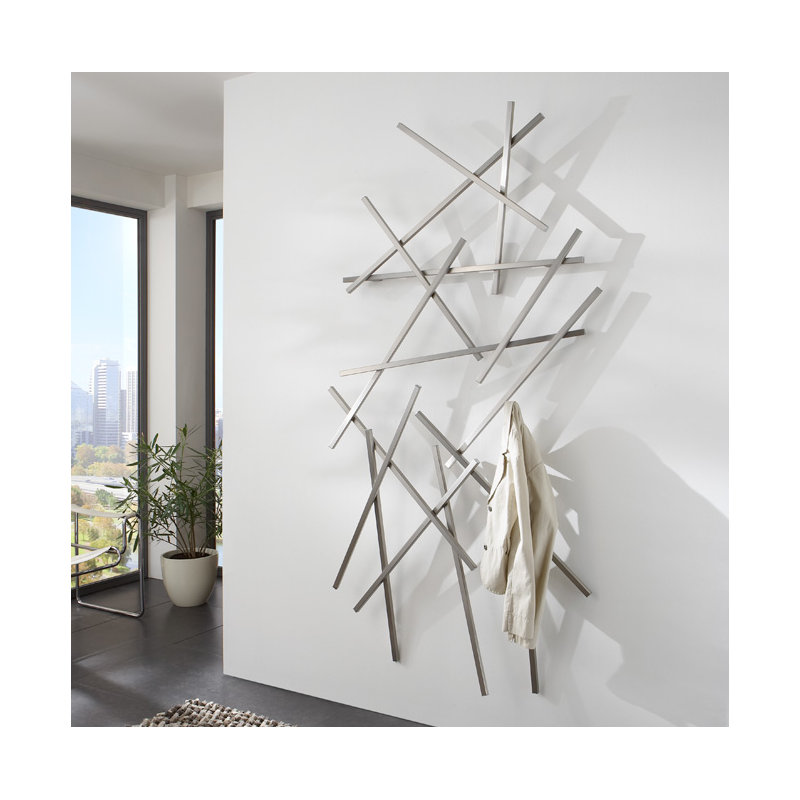 Metal Wall Wall Mounted Coat Rack