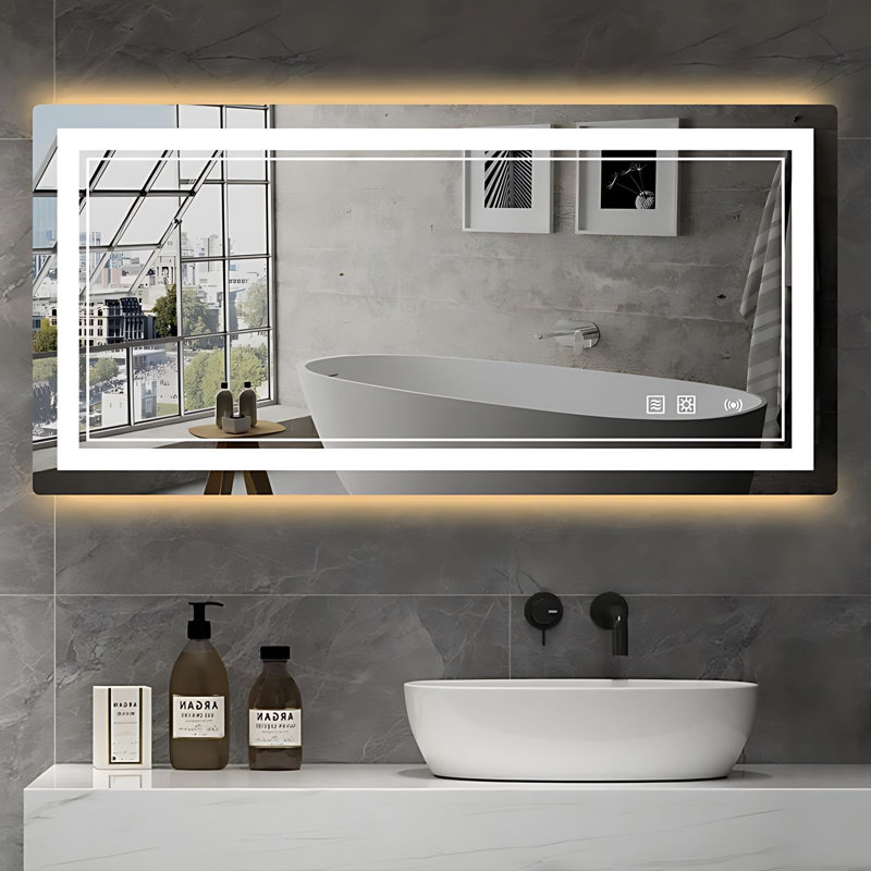 Flat LED Wall Mirror
