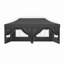  Tente à auvent escamotable 20 pi x 10 pi, pavillon de jardin commercial en tissu Oxford robuste avec 4 parois latérales amovibles, abri instantané imperméable et résistant aux rayons UV, pour les fêtes, les salons professionnels, la cour arrière (noir)-111044838-109236290
