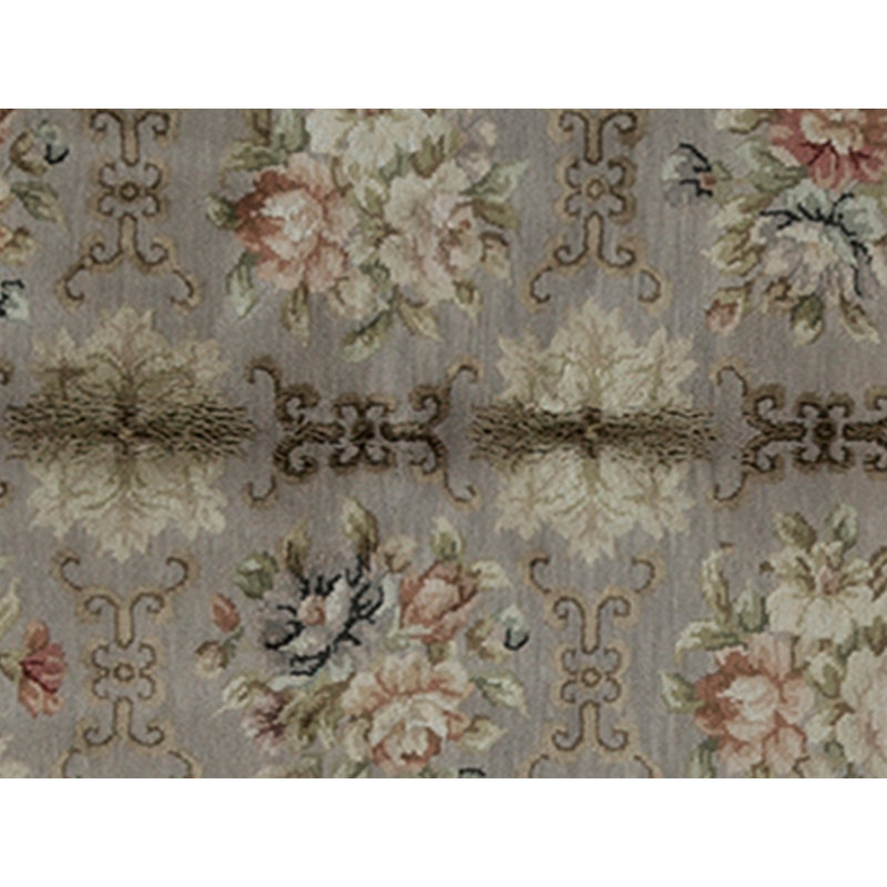 High-Quality Hand-Knotted Oyster Area Rug