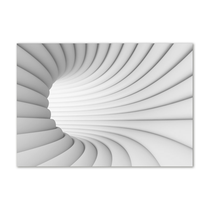 Abstraction Tunnel - Wrapped Canvas Print
