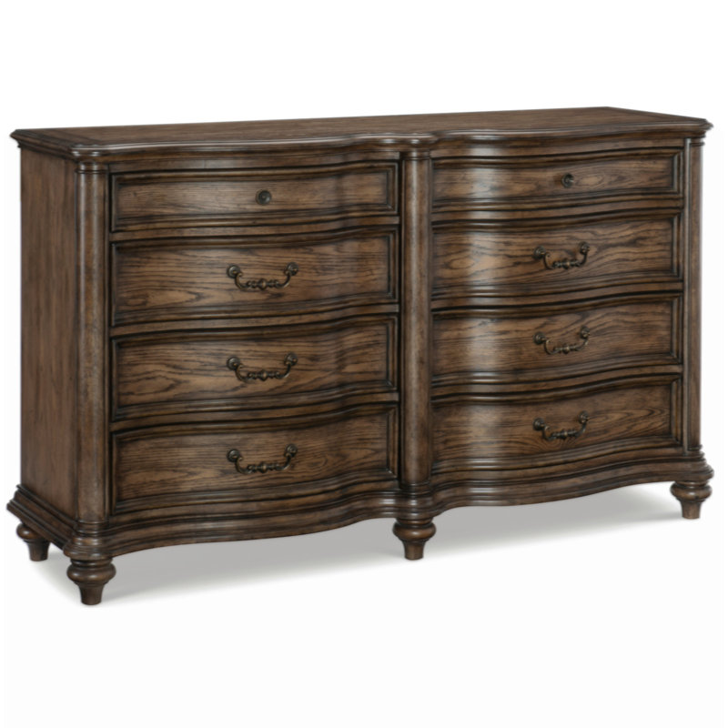 Commode de 8 tiroirs Traditional
