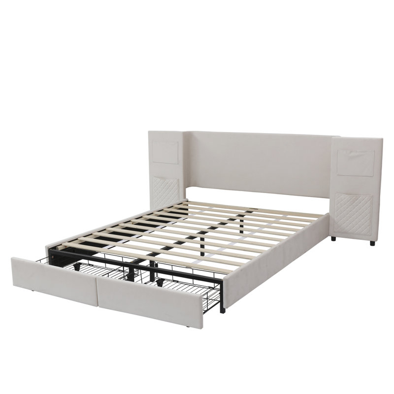 Upholstered Storage Bed