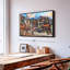 «German Market Town», reproduction sur toile-2074000299