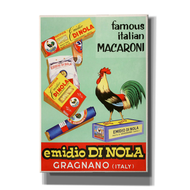 "Emidio Di Nola" par Vintage Posters, H 26 po x l 18 po x P 0,75 po