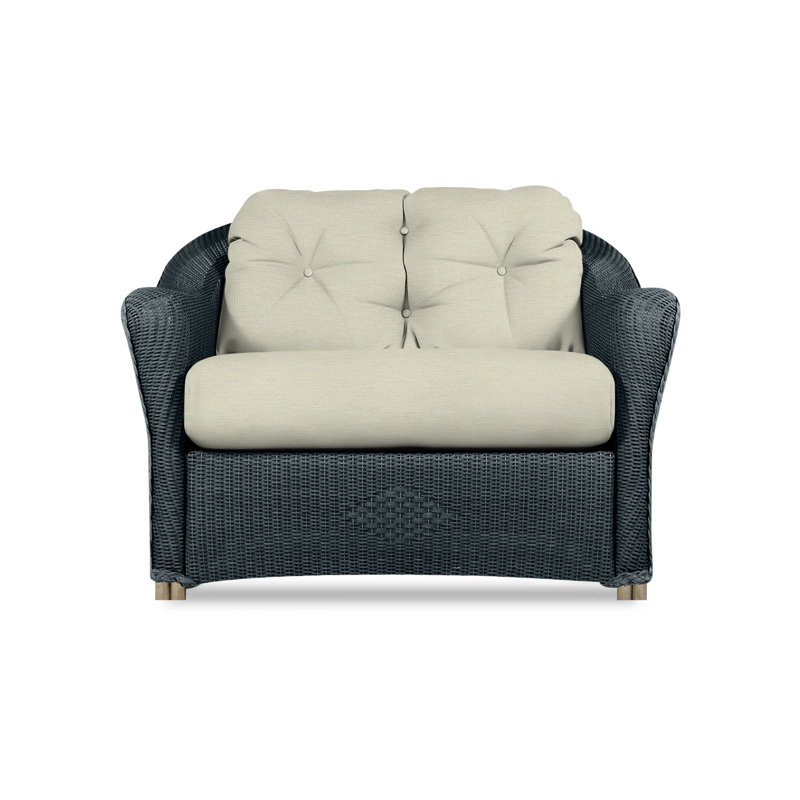 Reflections Outdoor Lounge Chair, Sailcloth Seagull, Denim Blue