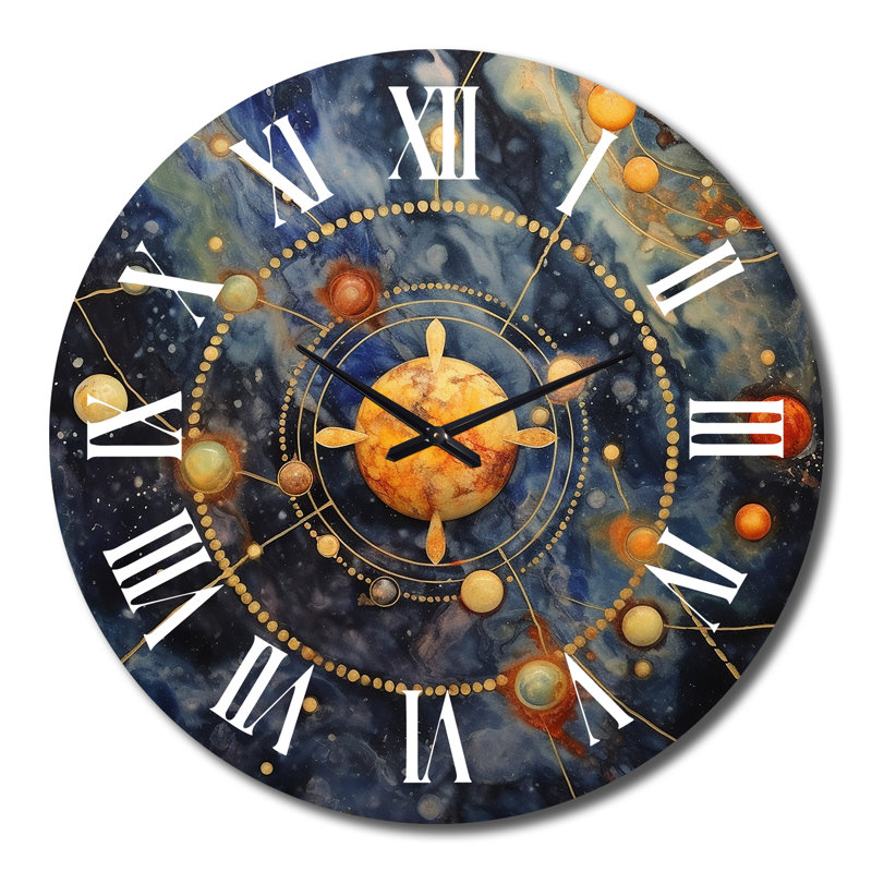 Metal Wall Clock, Extra Large
