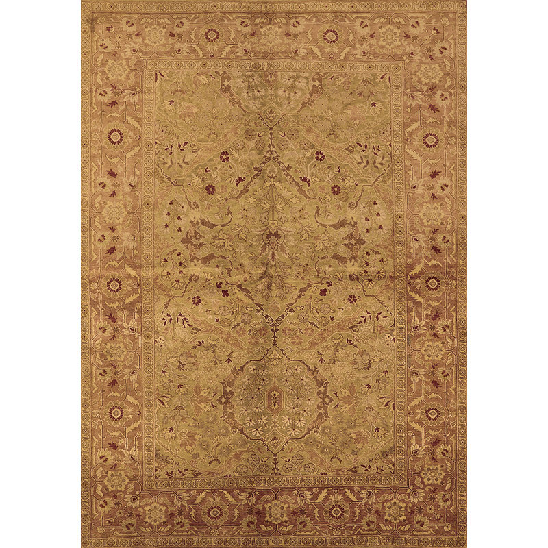 Maliek Performance Oriental Indoor Rug, Round 4'