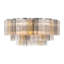 Shaurya 16 Light Aged Brass Flush Mount-2068025916
