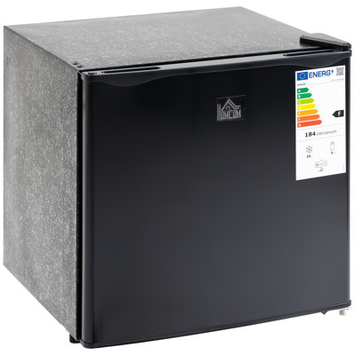 HomCom 1.1 Cubic Feet Countertop Mini Fridge with Freezer