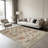 1PC Vintage Distressed Persian Bohemian Floral Trellis area rugs for Living Room, Soft and Comfortable, Suitable for all seasons, easy-to-maintain, machine washable Indoor floor mat, Under Table Farmhouse suitable for dining room, bedroom, home-1011846802