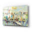 Art mural en verre acrylique épique «Chartreuse Light» par Silvia Vassileva, 24 po x 16 po-117452456
