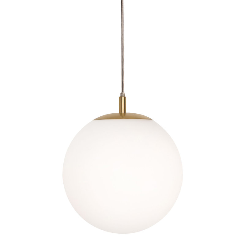 Altia 1 - Light Satin Brass Simple Pendant