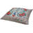 Floral Cotton Blend Throw Pillow