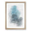 Moon over India in Abstract - Framed Print-55725302-55725306